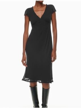 Aritzia Wilfred Camelot Midi Dress (size M)